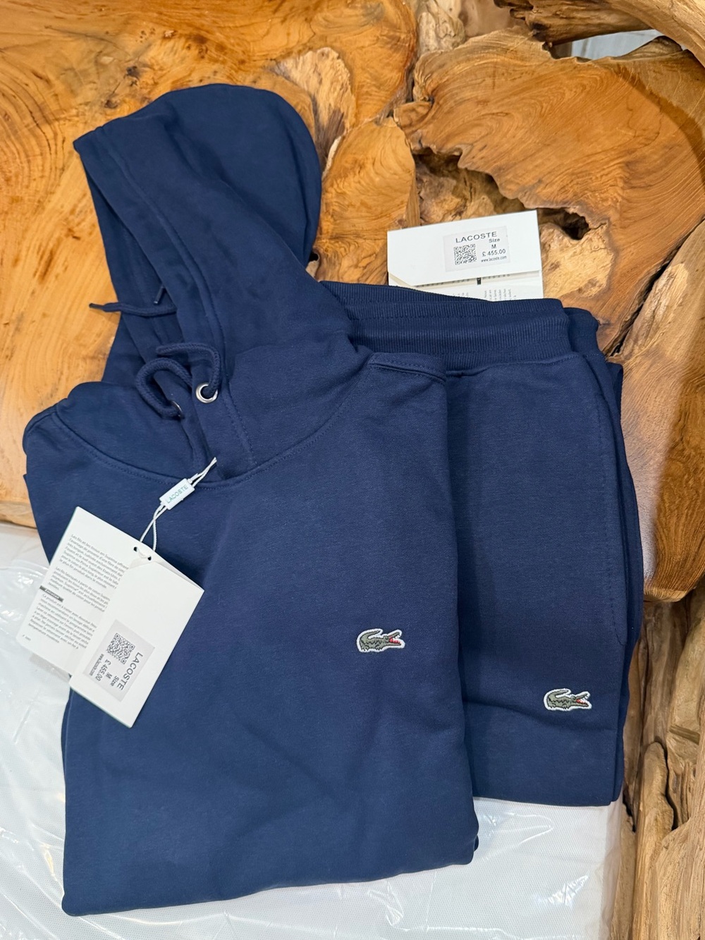 Lacoste Blue Hoodie and Joggers Set